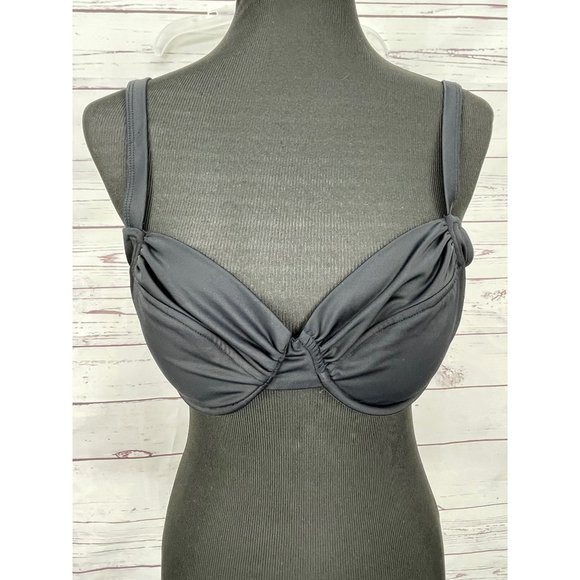 UjENA‎ 84 Black Calypso Goddess Bikini Top Adjustable Back Size 1X - Picture 4 of 10